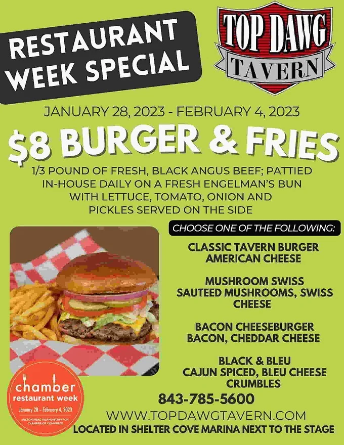 Hilton Head Island Restaurant Week 2023 SC: Menus Highlights, Dates