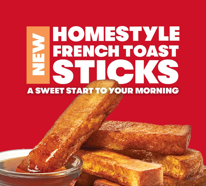 Wendy's Homestyle French Toast Sticks *New*