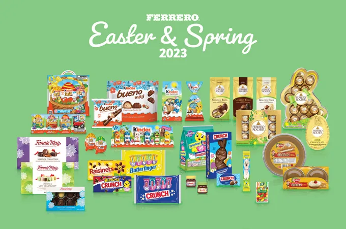 Ferrero Rolls Out New and Returning Valentine's Day and Easter Treats