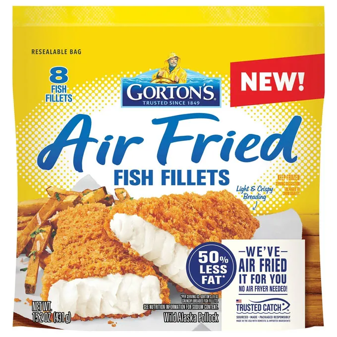 Gorton's Seafood Unveils Innovative Air Fried Products