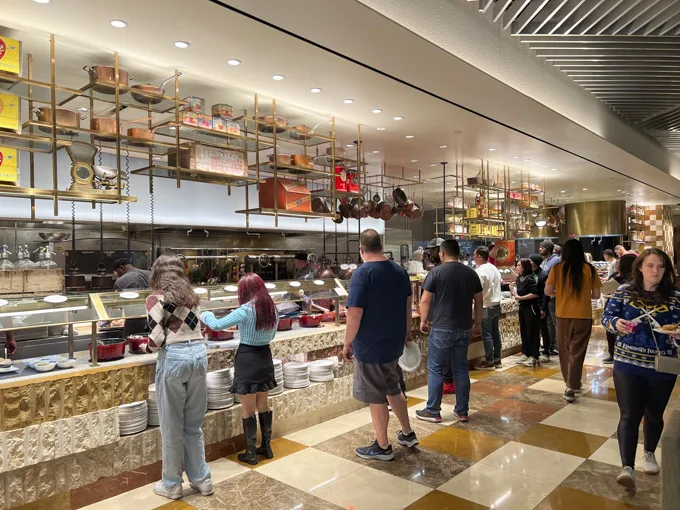 Bacchanal Buffet at Caesars Palace Is Now Open