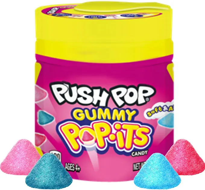 Bazooka Candy Brands POPS into 2023 with new Push Pop Gummy Pop-its