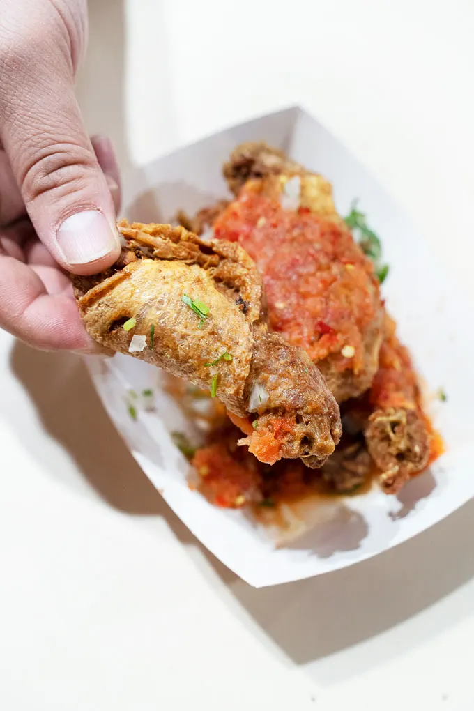 Santa Rita Jalisco Taco Truck: Must-Try Deep Fried Chicken Necks
