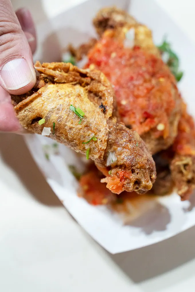 Santa Rita Jalisco Taco Truck: Must-Try Deep Fried Chicken Necks