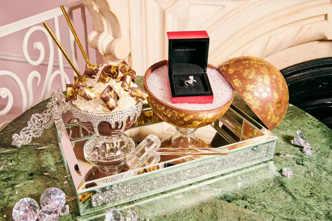Legendary Restaurant, Serendipity3, Creates $250K "DIAMOND" Frrozen Hot Chocolate With The Iconic Jewelry Designer Lorraine Schwartz In Honor Of Valentine's Day