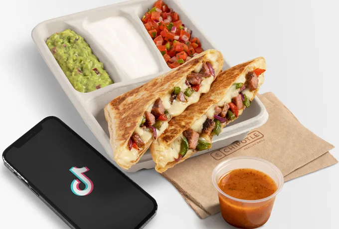 Chipotle Fajita Quesadilla Inspired By Viral Tiktok Trend *New*