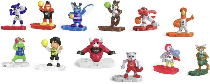 Kinder Joy Launches NBA Collection Featuring 12 New Iconic Mascot Toys