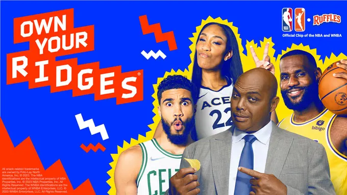 Ruffles Unites Star-Studded Roster Of Chip Deal Athletes To Encourage Chip Lovers To "Choose The Flavor That Speaks To You" Ahead Of NBA All-Star 2023