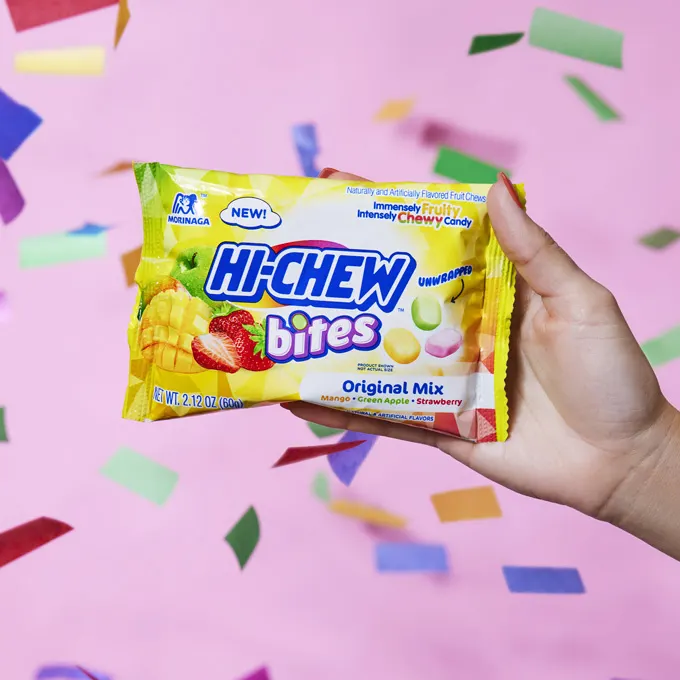 Bite-Size Chew, Big Fruit Flavor: Introducing New HI-CHEW Bites