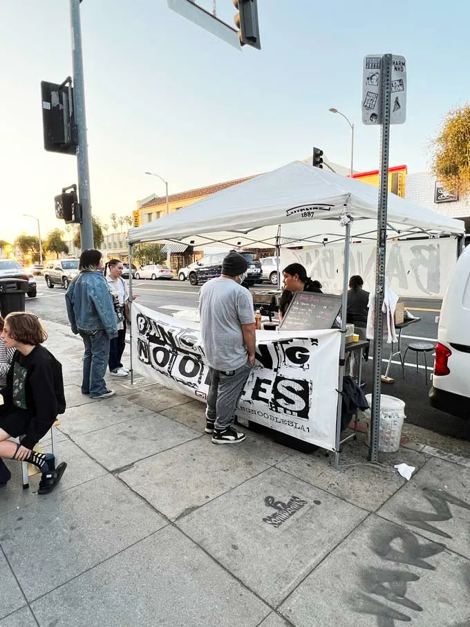 Bang Bang Noodles Los Angeles