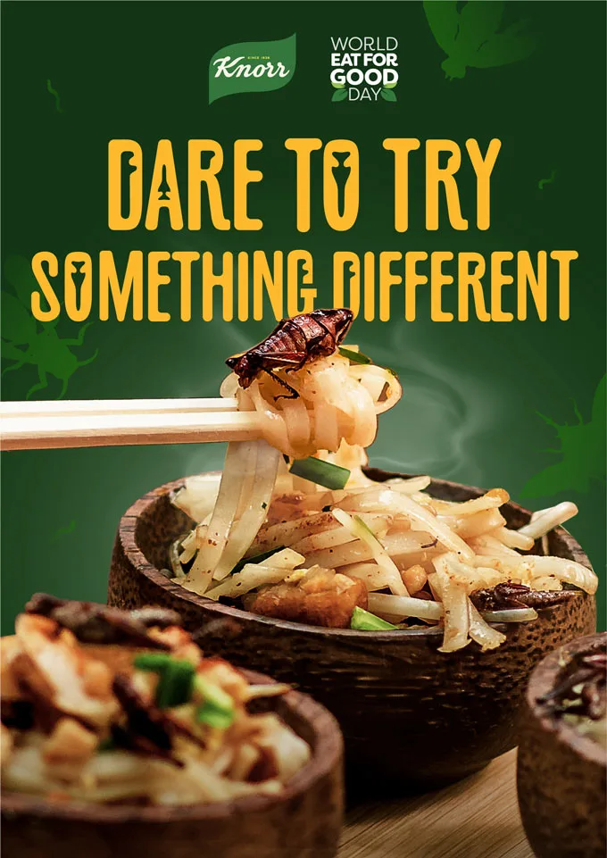 Dare to eat for good with Knorr this 'World Eat For Good Day