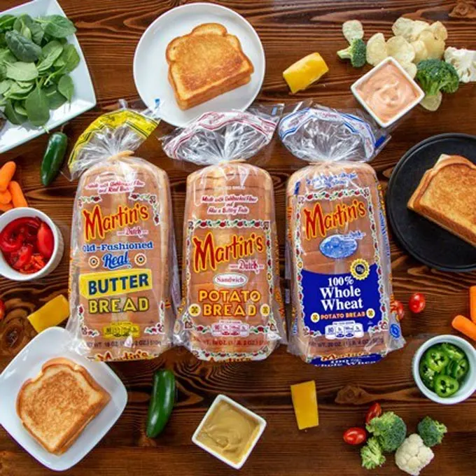 Martin's Potato Bread "Cheese Pull" Challenge