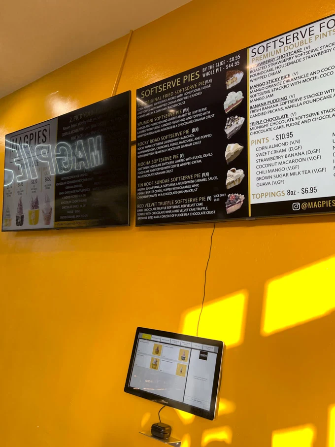 Magpies Softserve Los Angeles Highland Park