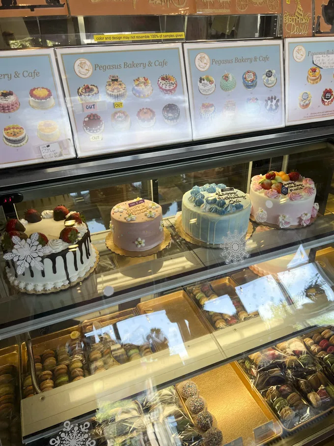 Pegasus Bakery & Cafe in Sacramento CA - HK-style/Asian baked goods