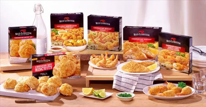 Red Lobster Launches First-Ever Frozen Seafood Product Line Featuring Cheddar Bay Biscuit Shrimp, Coconut Shrimp Bites, and More
