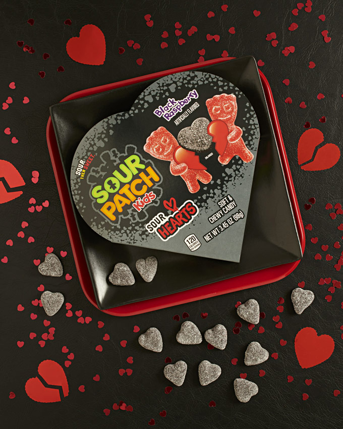 SOUR PATCH KIDS Puts Sweet Twist on Valentine's Day with New Sour Hearts Black Raspberry Candy and Exclusive Dinner Experience