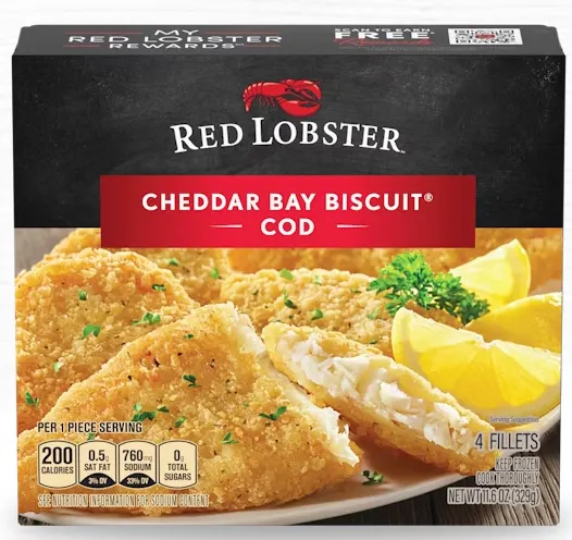Red Lobster Launches First-Ever Frozen Seafood Product Line