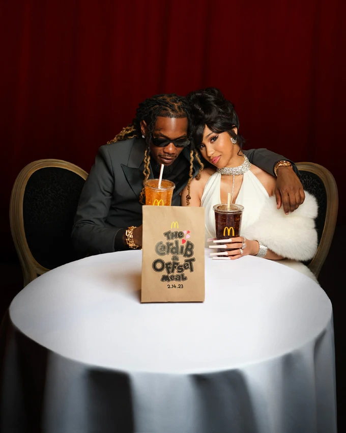 Roses are Red, Violets are Blue, the Cardi B & Offset Meal is Coming to a McDonald's Near You