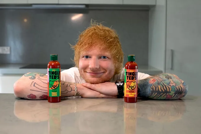 Ed Sheeran + Kraft Heinz Team Up on New Hot Sauce: Tingly Ted's