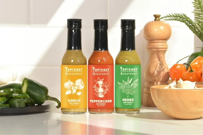 Bravo's Top Chef And Heatonist Partner To Launch Limited Edition Hot Sauces In Honor Of The 20th Season