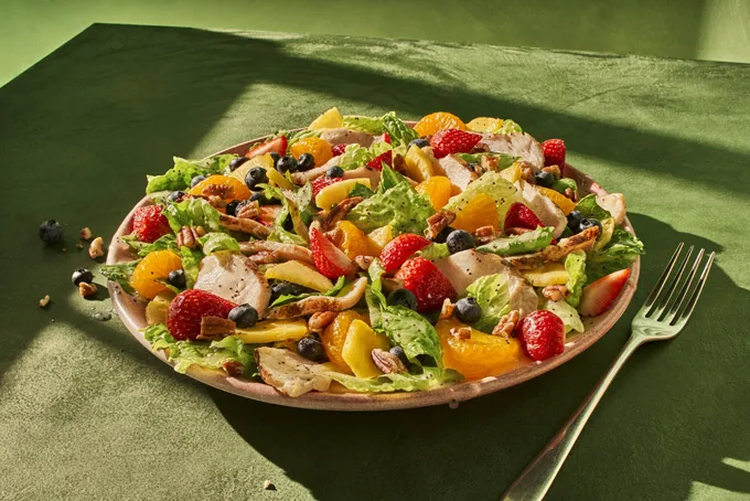 Panera New Southwest Caesar Salad Return Of Strawberry Poppyseed Salad