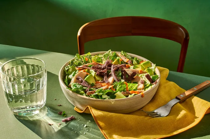 Panera Celebrates Launch Of New Southwest Caesar Salad With Chicken Plus The Return Of Summer Favorite Strawberry Poppyseed Salad