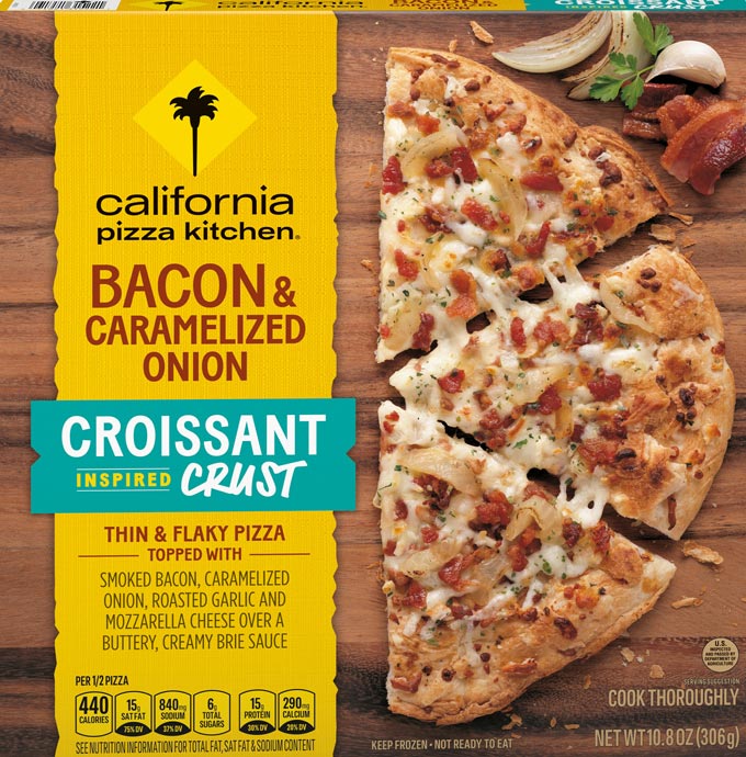California Pizza Kitchen Frozen Pizza Launches Two New Croissant Inspired Thin Crust Pizzas
