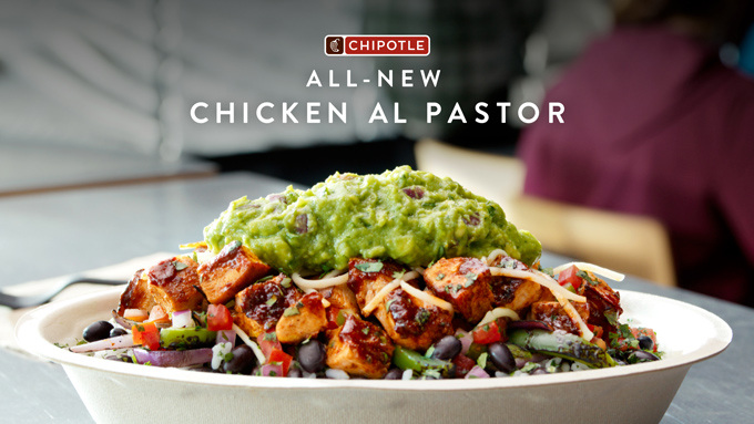 Chipotle Chicken al Pastor Now Available in Canada