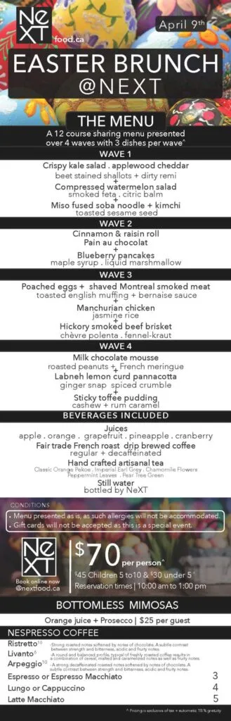 Easter Ottawa 2023: Brunch, Restaurants, Things to Do
