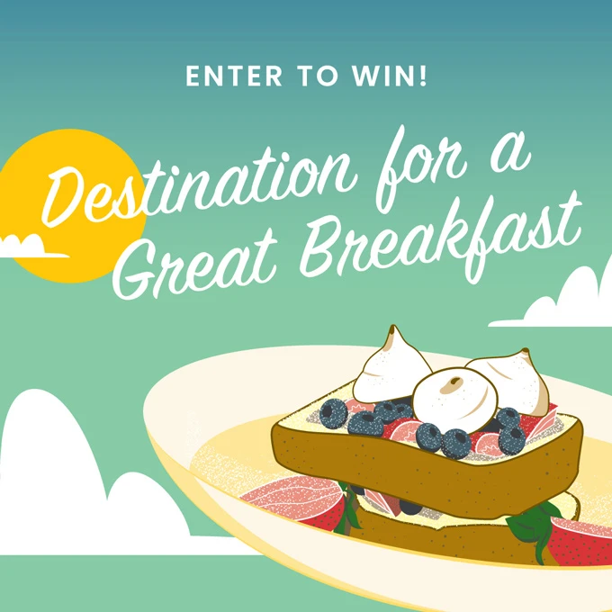 OEB Breakfast Co. Presents The Destination for a Great Breakfast Contest