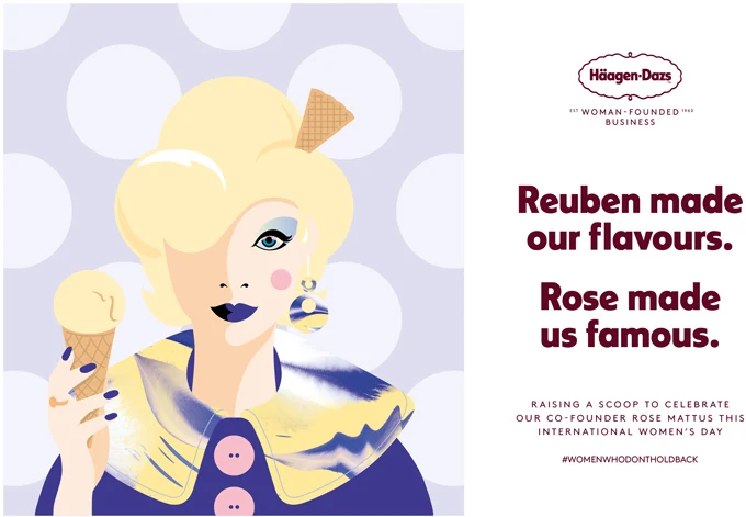 H&auml;agen-Dazs celebrates its unsung female founder with global initiative