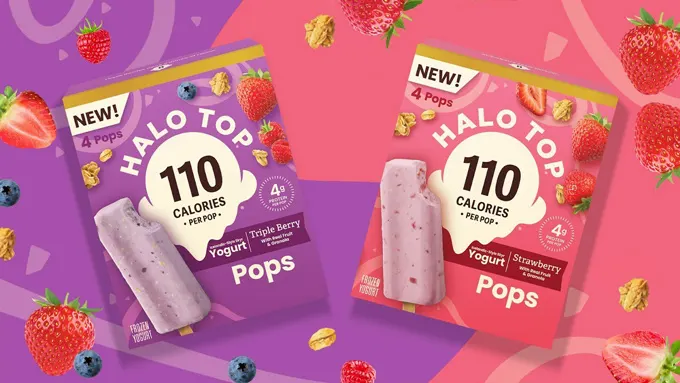 Halo Top Introduces New Frozen Yogurt Pops Made With Icelandic-Style Skyr Yogurt