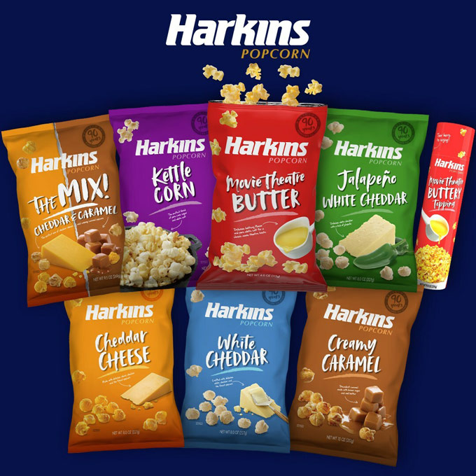 Harkins ReadytoEat Popcorn *New*