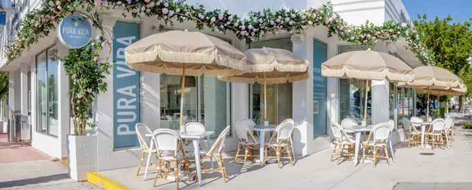 Miami's Outdoor Dining Guide | Contessa, Sadelle's, Pura Vida