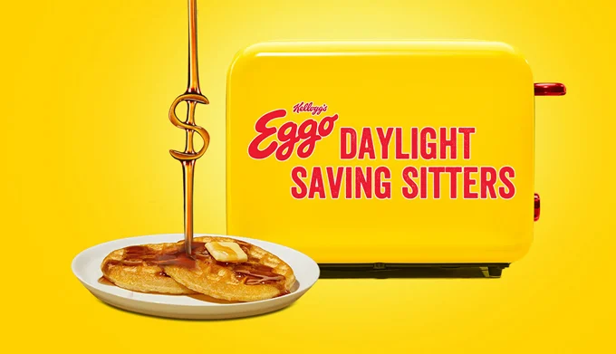 This Daylight Saving Time Eggo Gives Tired Parents Everywhere A Chance To Take The Morning Off With A Babysitter