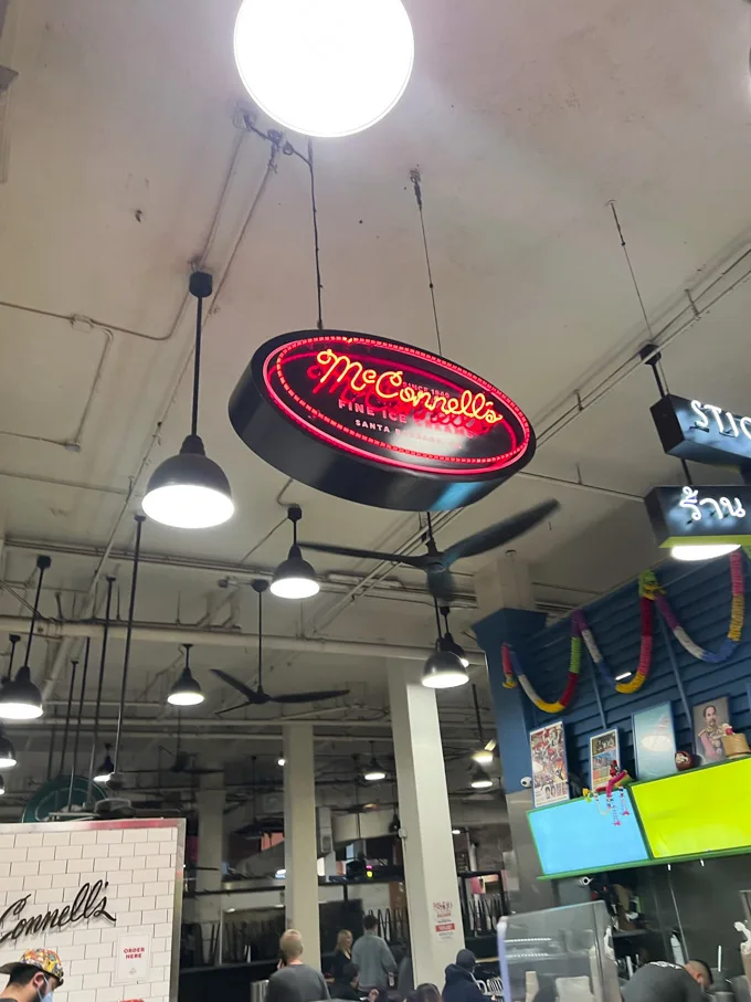McConnell's Fine Ice Creams at Grand Central Market Los Angeles