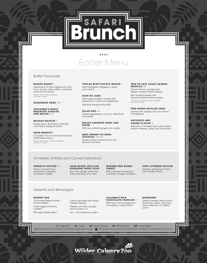 Easter Calgary 2023 Brunch, Restaurants, Things to Do