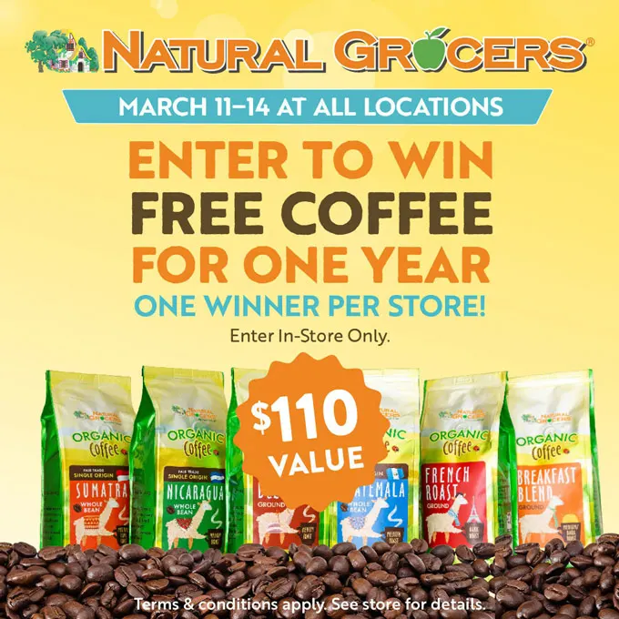 Natural Grocers Kicks off Fifth Annual Beat the Time Change Blues Event