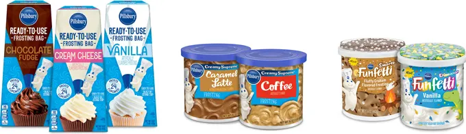 Pillsbury Baking and Funfetti Launch a Flurry of New Frosting Offerings