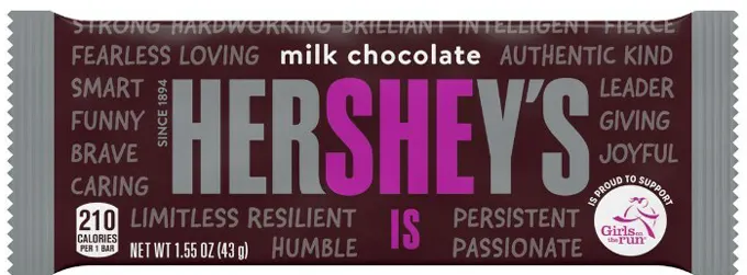 Hershey's SHE Bars Return for Women's History Month