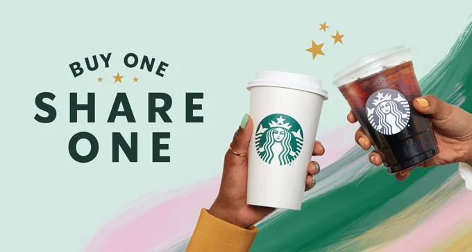 Starbucks Canada Buy One Get One Half Price Promo