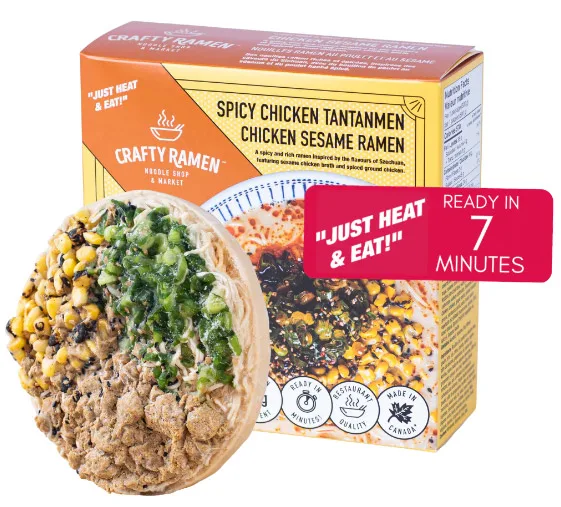 Crafty Ramen Heat & Eat Ramen *New*