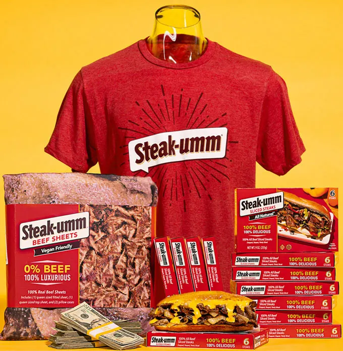 Steak-Umm Celebrates National Cheesesteak Day With 24 DaysOf Giveaways