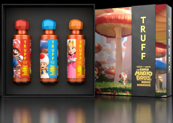 TRUFF Releases a Limited-Edition Collectible Pack with Nintendo + Illumination's The Super Mario Bros. Movie