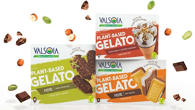 Valsoia launches a new line of Plant-based Gelato flavours