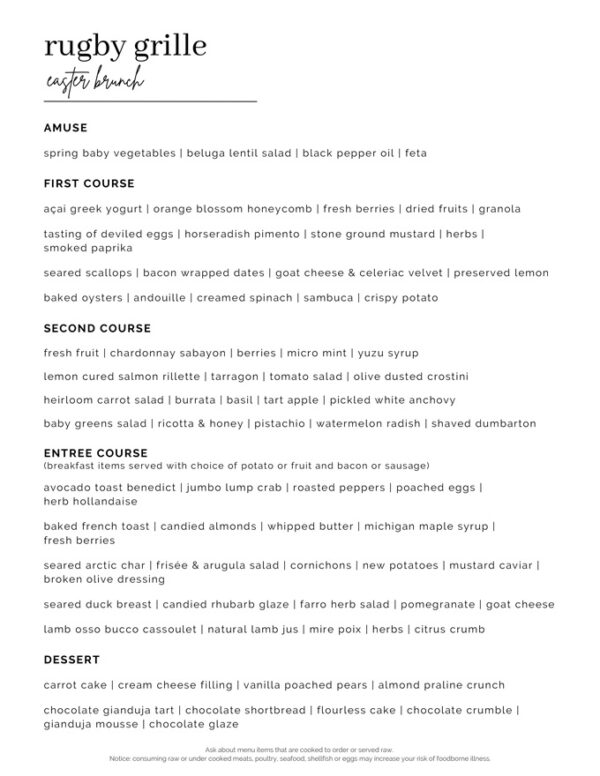 Easter Detroit 2023 Brunch, Restaurants, Things to Do