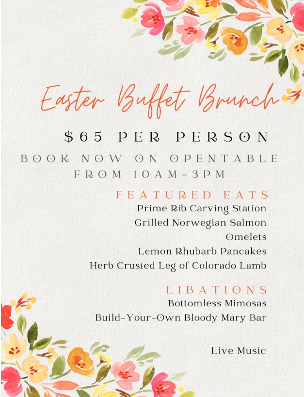 Easter Denver 2023 Brunch, Restaurants, Things to Do