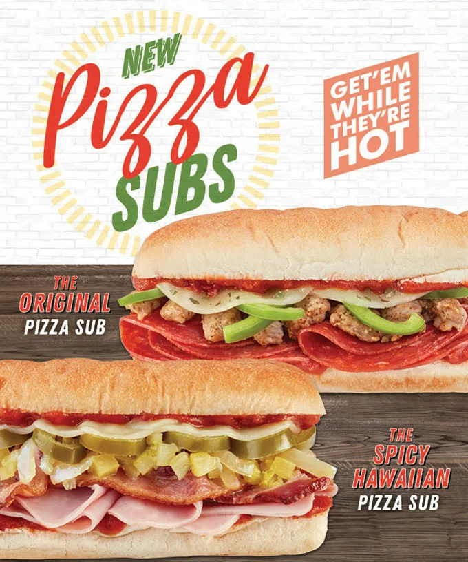 Blimpie Brings On Spring with Big Flavor and New Pizza Subs
