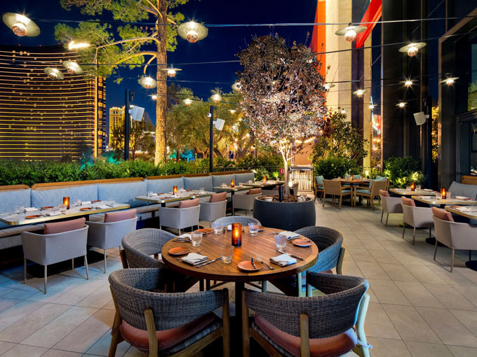 Best Outdoor Dining Las Vegas (On/Off Strip + Downtown) 2023