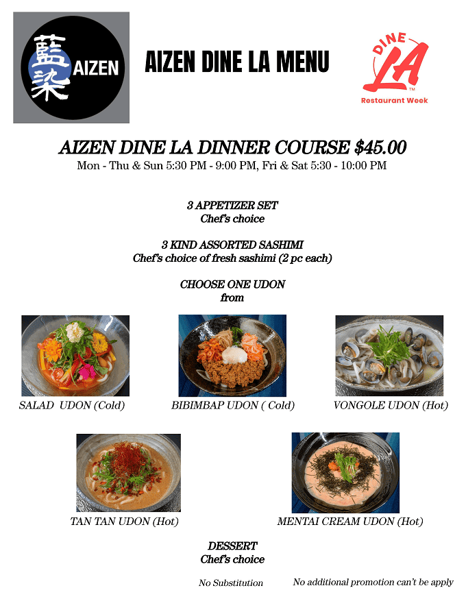 Dine LA 2023 Spring Edition: Menus, Dates